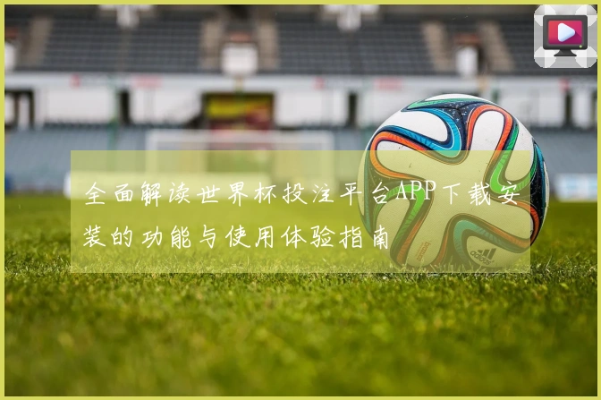 全面解读世界杯投注平台APP下载安装的功能与使用体验指南